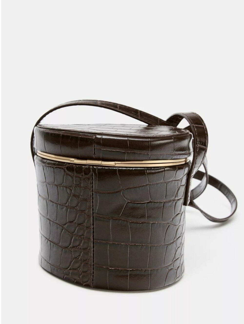 Zara Rigid Bag With Embossed Effect